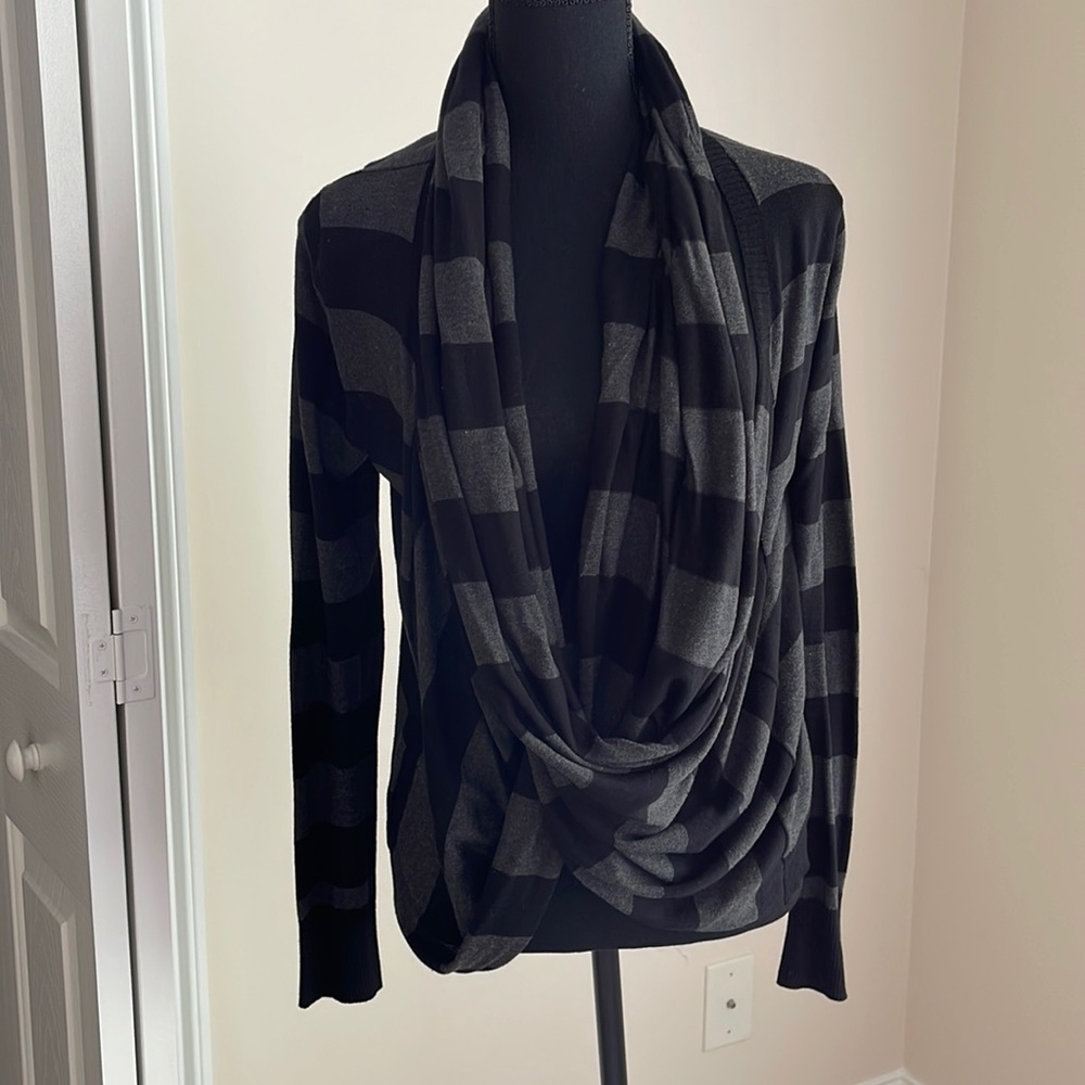 BCBG striped sweater top
